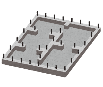 ベタ基礎と布基礎①