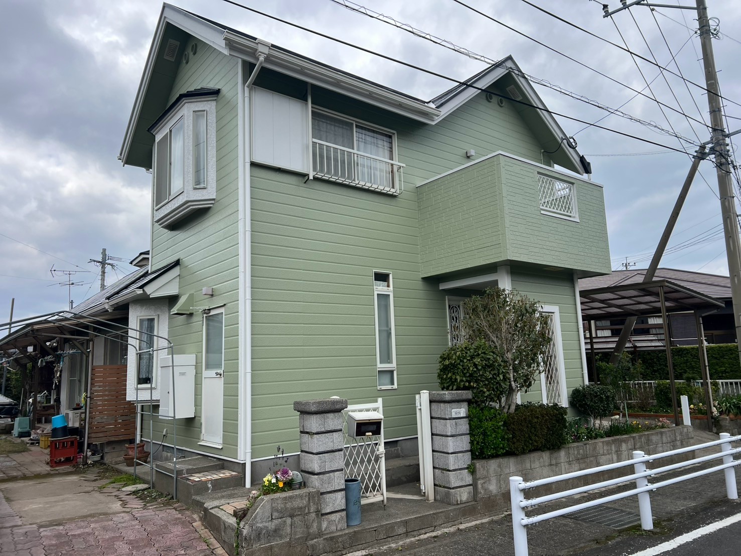 指宿市　外部塗装工事