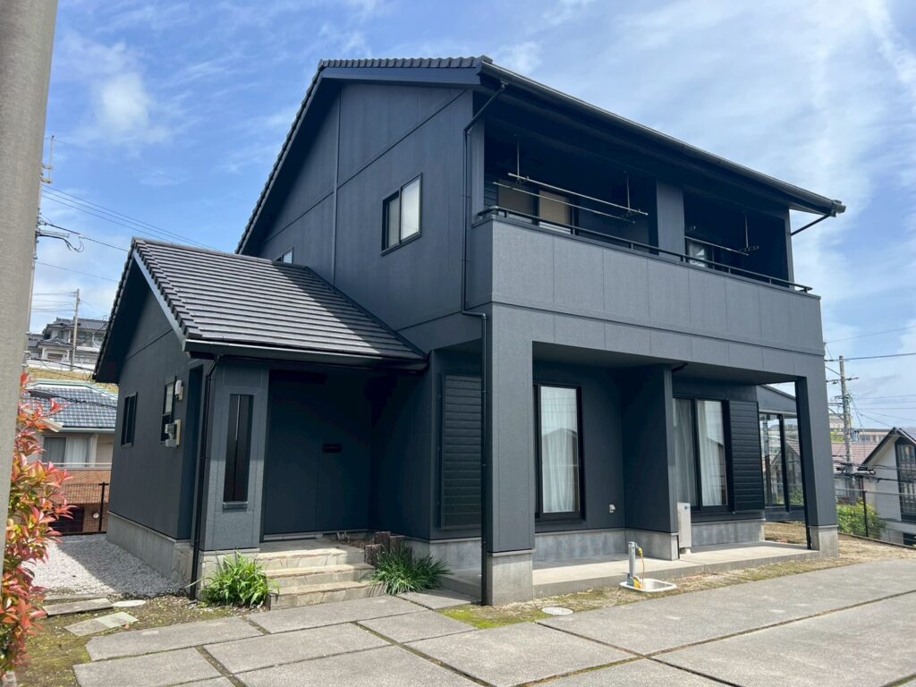 皇徳寺台　外壁塗装工事