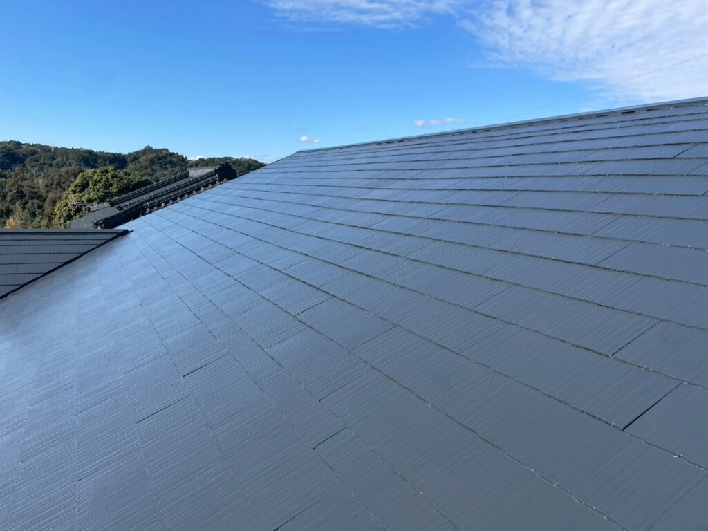 明和　屋根塗装工事