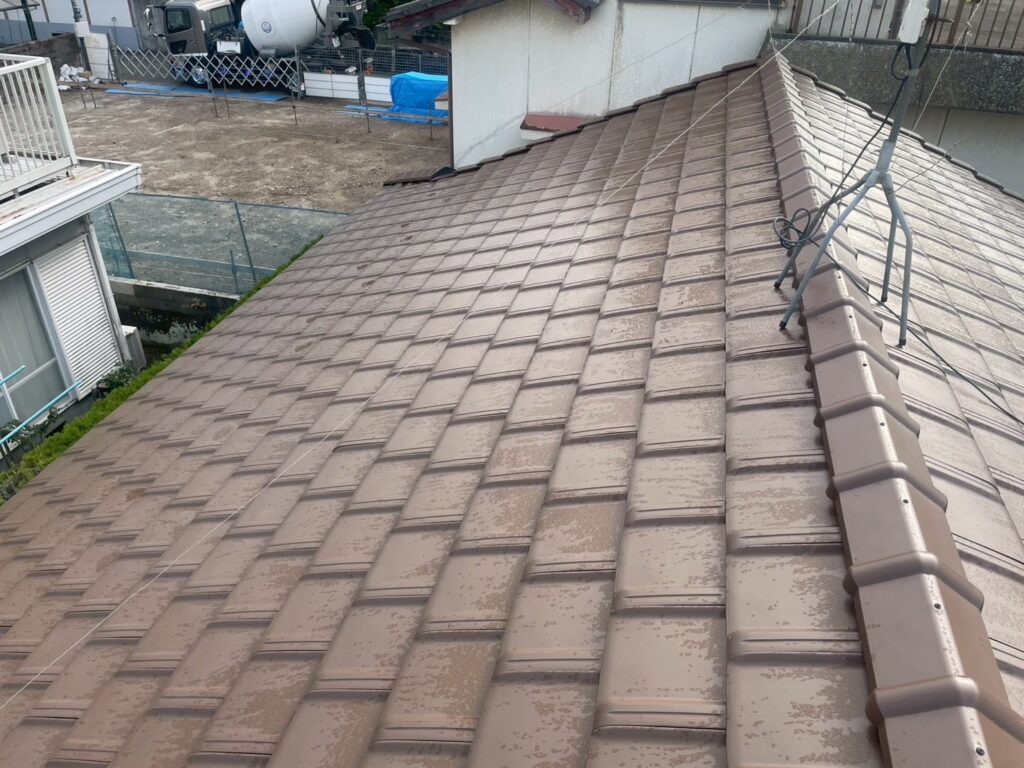 城山　屋根葺き替え工事