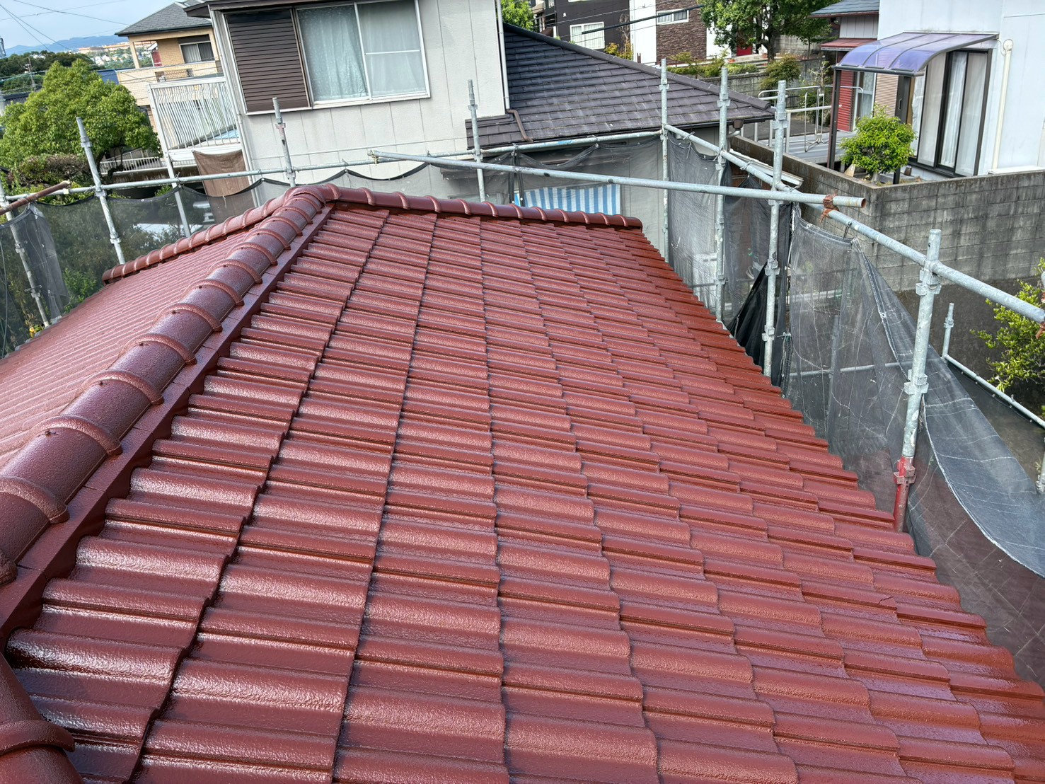 武岡　屋根塗装工事