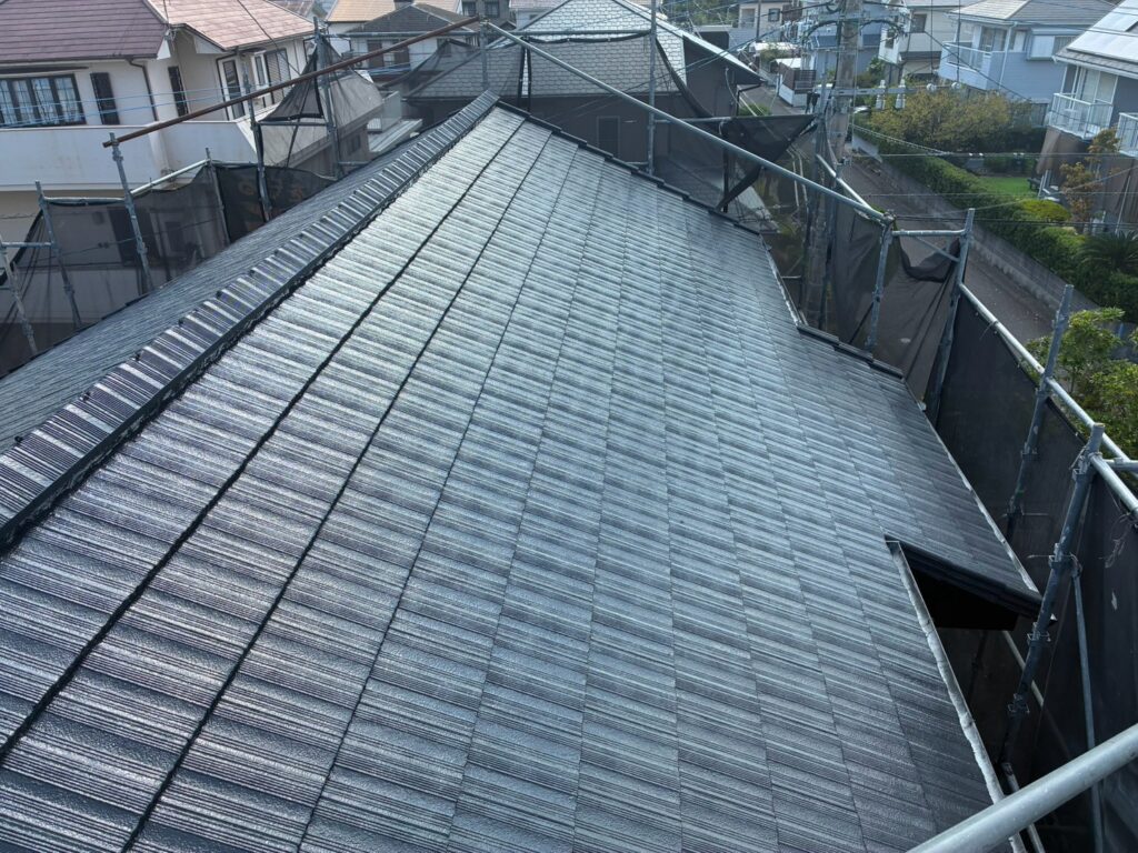 皇徳寺　屋根塗装工事