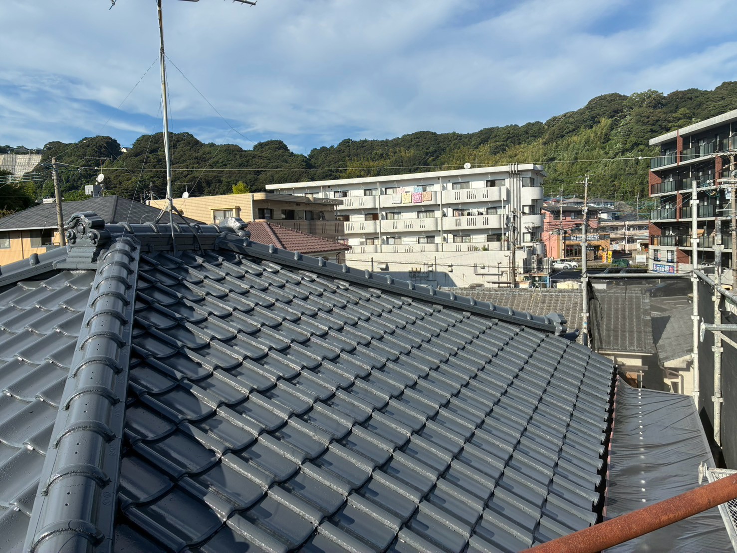 中山　屋根塗装工事
